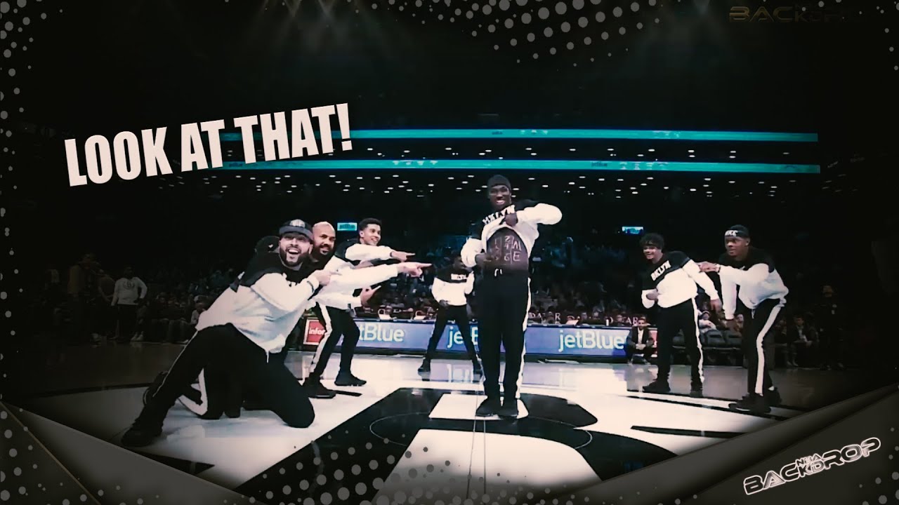 TEAM HYPE Brooklyn Nets Dancers New Orleans vs BKN NBA Season 19