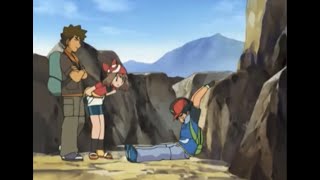 Pokemon Advanced Battle: May Gets Mad At Ash Because He Needs Water...