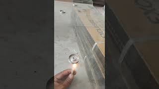 how to remove metal bolt from glass center table