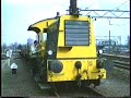 Afbraak raccordement Den Haag Loolaan; Locomotor 203: 12 maart 1991 [Nederlandse Spoorwegen]