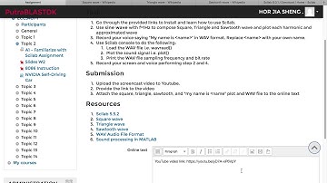 ECC3401 Digital Signal Processing Assignment 1