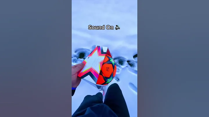Unboxing UCL Ball ASMR 🔊⚽️❄️ #shorts