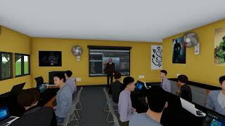 3D Animated Classroom l ETYNITY