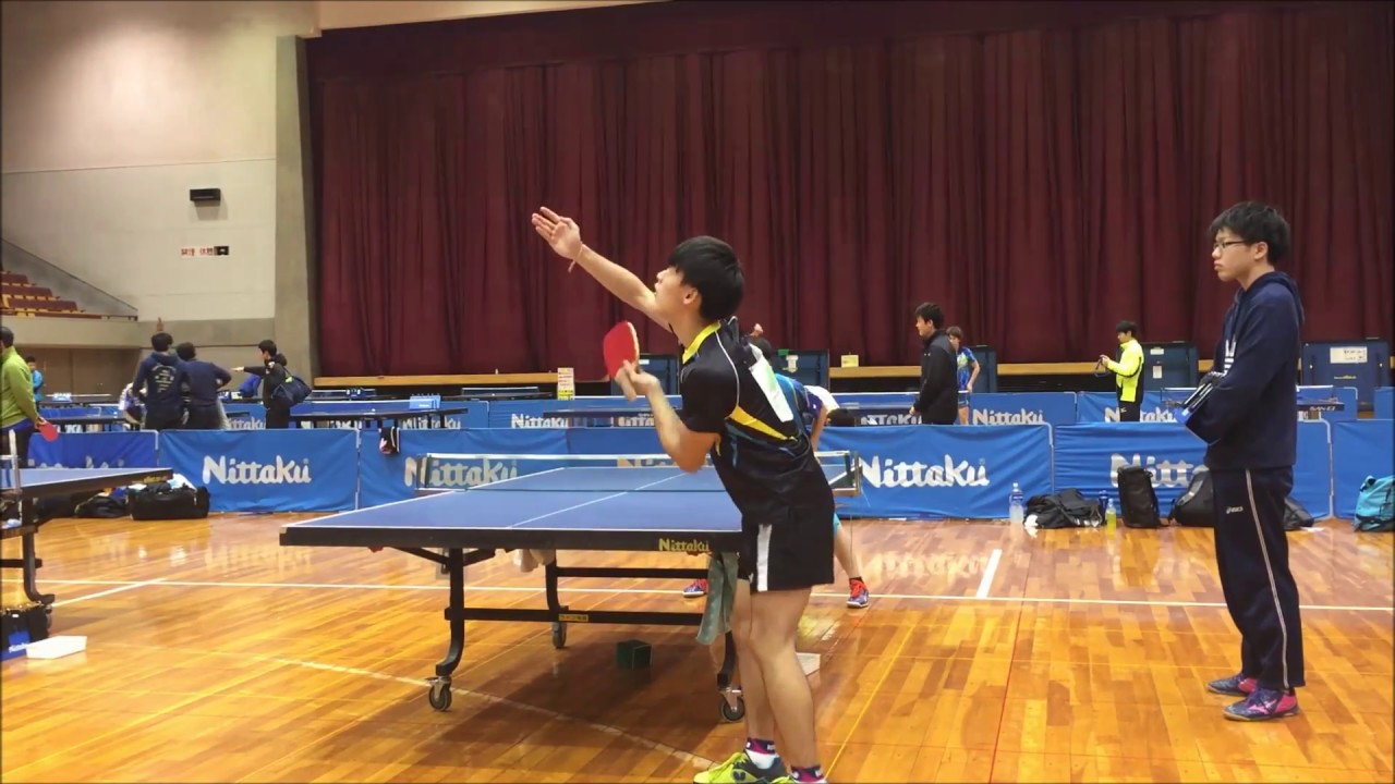 【卓球】今西選手（日本新薬）VS森屋選手（埼玉工業大学）