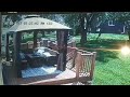 Tent Gazebo Blows Off Porch on Windy Day - 1037531