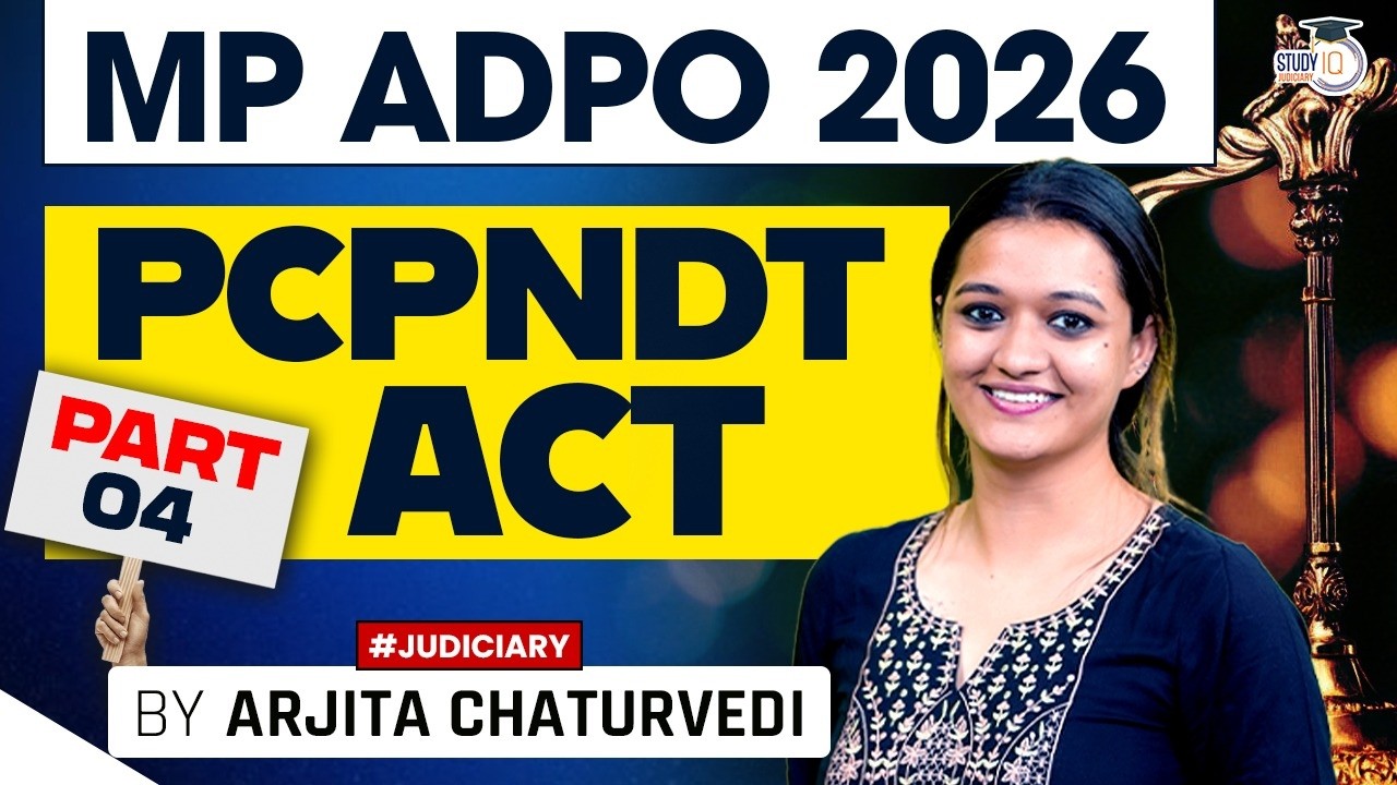 PCPNDT Act | Pre-Conception & Pre-Natal Diagnostic Techniques Act, 1994