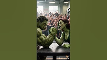 💪 She-Hulk DESTROYS Hulk in Arm Wrestling Showdown!