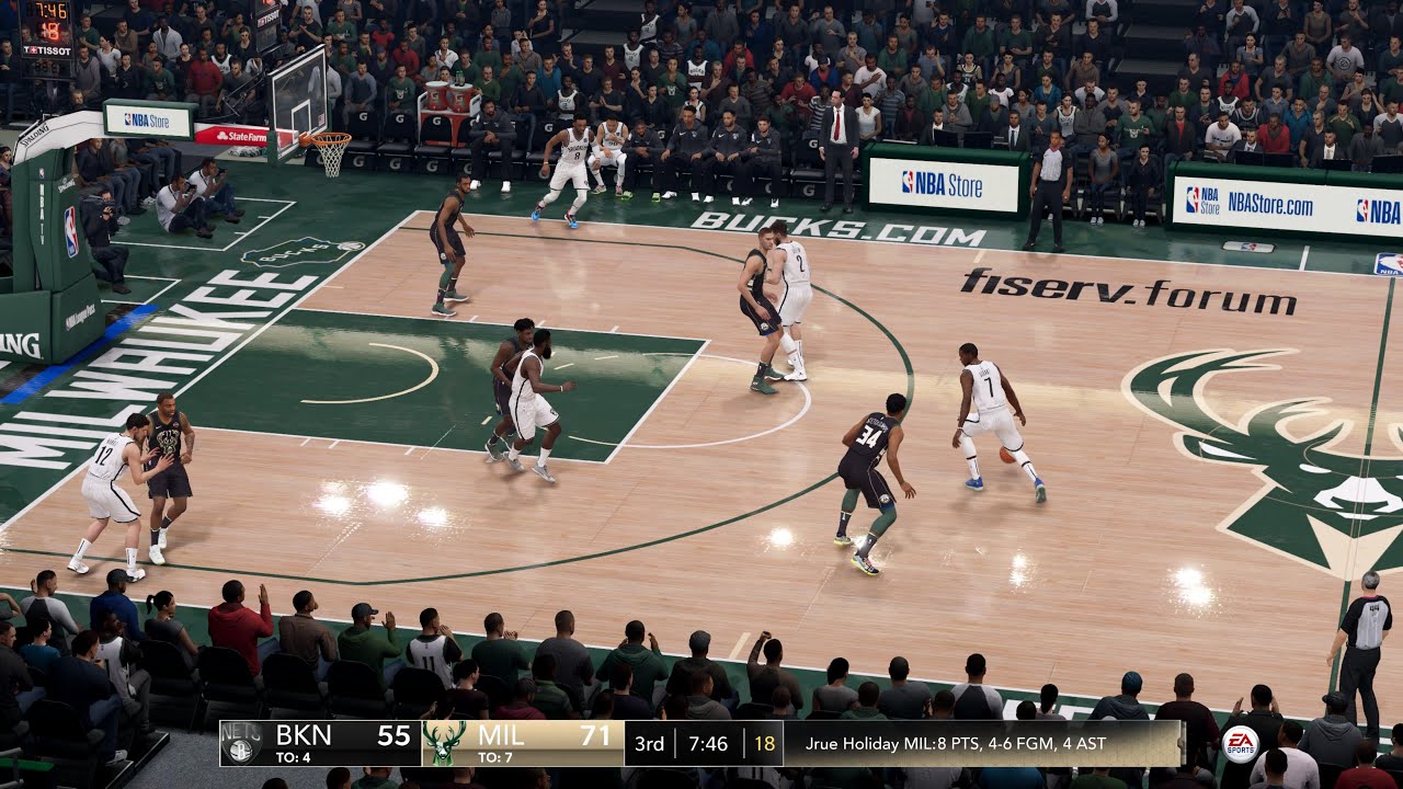 NBA LIVE '21 Nets vs Bucks Game 6 Playoffs LIVE STREAM ...