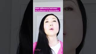 Main Difference Between Glutathione and Astaxanthin #shorts
