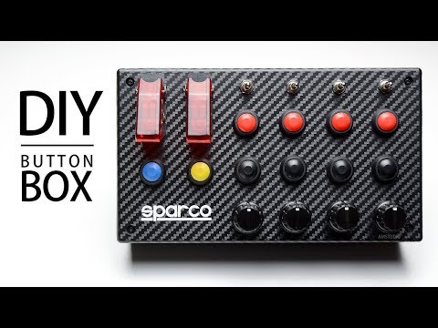 MAKE THIS BUTTON BOX  32 FUNCTION w ENCODERS 