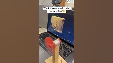 Control Fan Speed with Just Your Hand ✋💨 | OpenCV #roboarmy #arduino #opencv #robotics