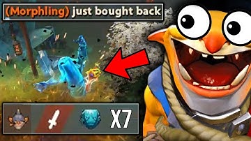 What to do When You Meet Morphling HARD CARRY? - No Mercy Nonstop Delete!