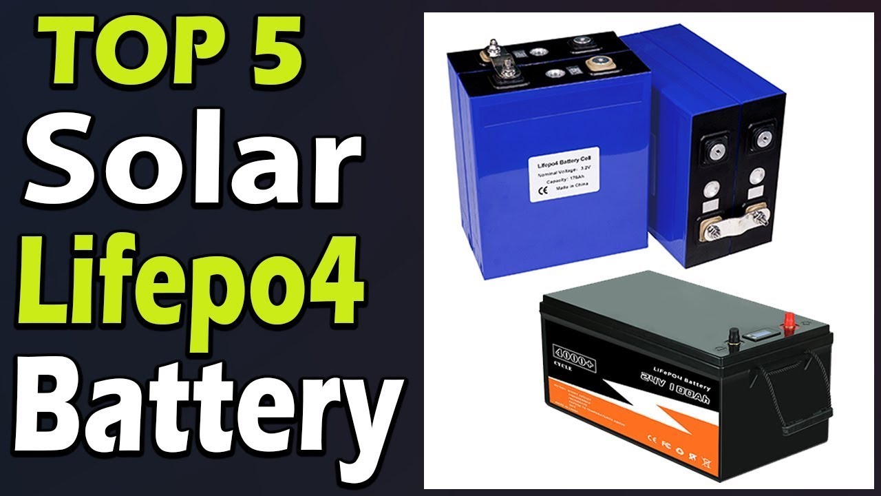 TOP 5 BEST Solar Lifepo4 Battery On Aliexpress on Amazon - YouTube