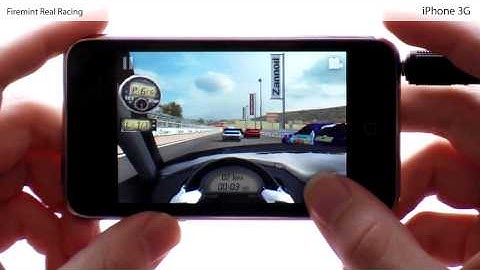 Firemint tech demo: iPhone 3G vs iPhone 3GS