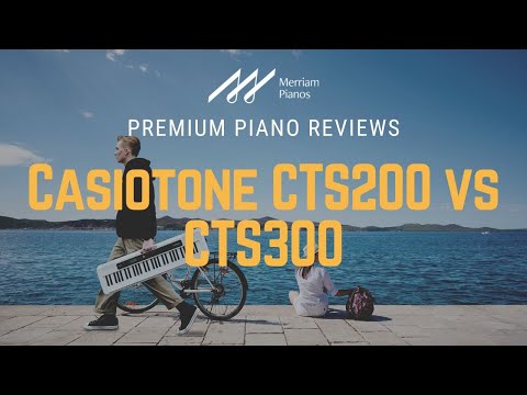 🎹﻿ Casiotone CTS200 vs CTS300 | 61-Note Beginner Keyboards | Casio Keyboard Comparison ﻿🎹