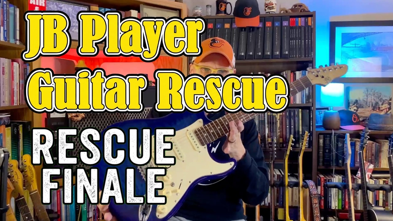 Я купил самую отвратительную гитару за 30 долларов на торговой площадке... (ФИНАЛ JB Player Rescue)