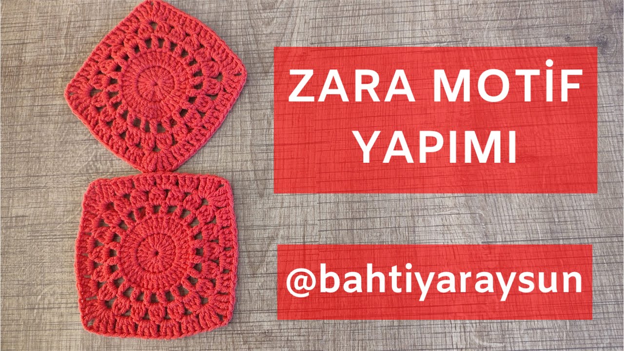ZARA MOTİF NASIL ÖRÜLÜR?