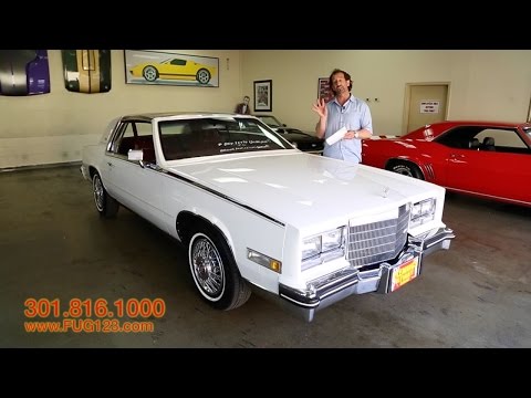1984 Cadilac Eldorado Biarritz for sale with test drive, driving sounds, and walk through video