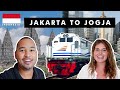 EXECUTIVE CLASS TRAIN - We took 8 Hours from Jakarta to Yogyakarta  🇮🇩 VLOG 43