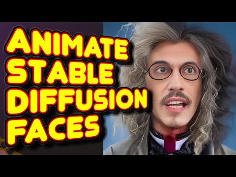 How to Animate faces from Stable Diffusion!