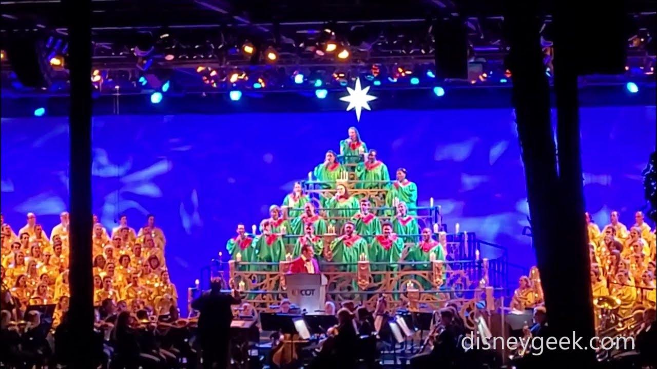 WDW Epcot Candlelight Processional with Guest Narrator Josh Gad