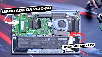 Como aumentar RAM e SSD Asus VivoBook 15 AMD RYZEN 5 ou 7