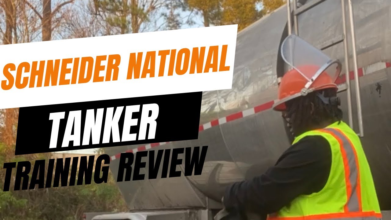 Schneider CDL Tanker Training Week 23 OTR femaletruckdriver 