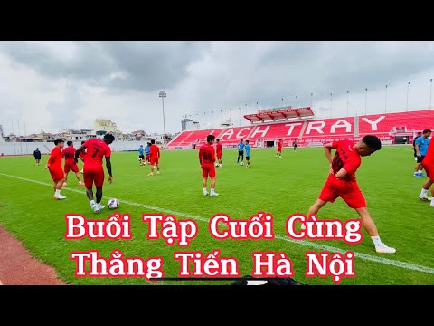 Buổi Tập Cuối Cùng Của CLB Bóng Đá Hải Phòng, Sáng Ngày Mai Đội Bóng Hải Phòng Sẽ Hà Nội Thẳng Tiến