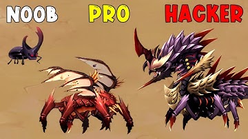 NOOB vs PRO vs HACKER ~ Insect Evolution Full Gameplay (Part 70 Insect)