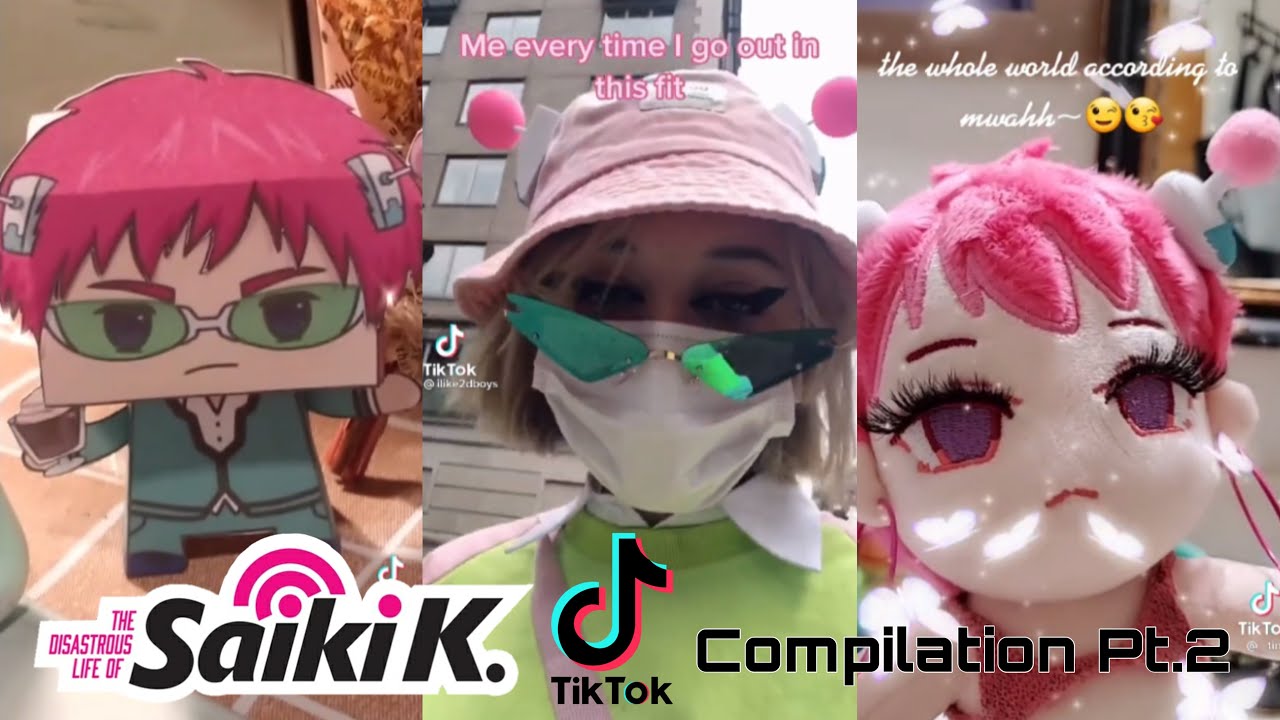 The Disastrous Life if Saiki K Tiktok Compilation Pt. 2