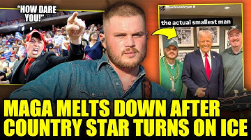 MAGA Meltdown after Country Star Bashes ICE in New Song