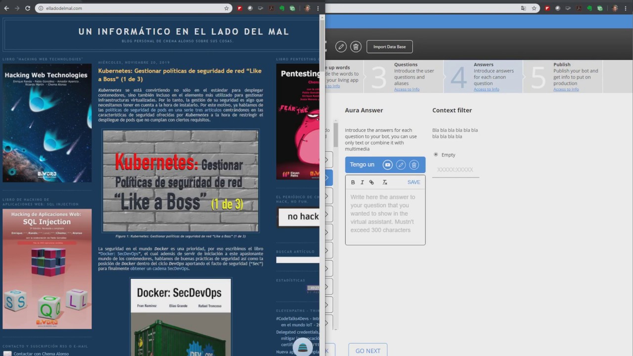 LUCA AI Wizard: Construcción del "ChemaBot" - YouTube