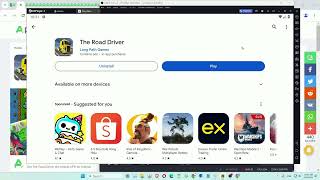 How to play The Road Driver  on PC computer easy screenshot 1