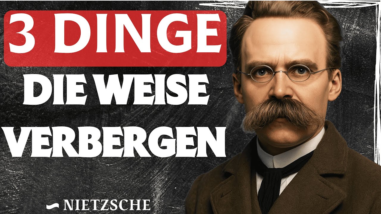 Ein weiser Mann verbirgt immer 3 Dinge vor allen | Friedrich Nietzsche