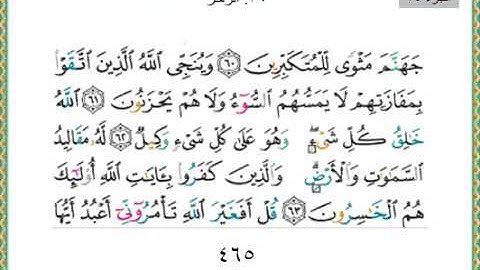 الجزء الرابع والعشرين من القران الكريم بصوت الشيخ ياسر الدوسري