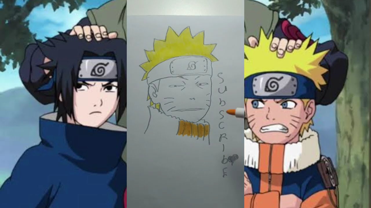 Naruto Art Transformation: Step by Step.