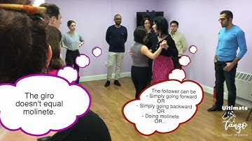 Ultimate Tango Wisdom presents can giro be done without molinete?