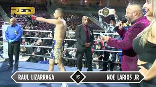RED Boxing Promotions: Desert Storm - Raul Lizarraga v Noe Larios Jr.