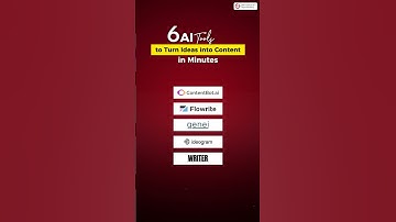 6 Game-Changing AI Tools That Create Content in Minutes!