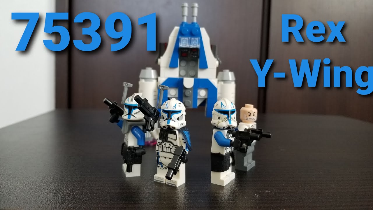 LEGO Star Wars 75391 Captain Rex Y-Wing Microfighter(41th) - YouTube
