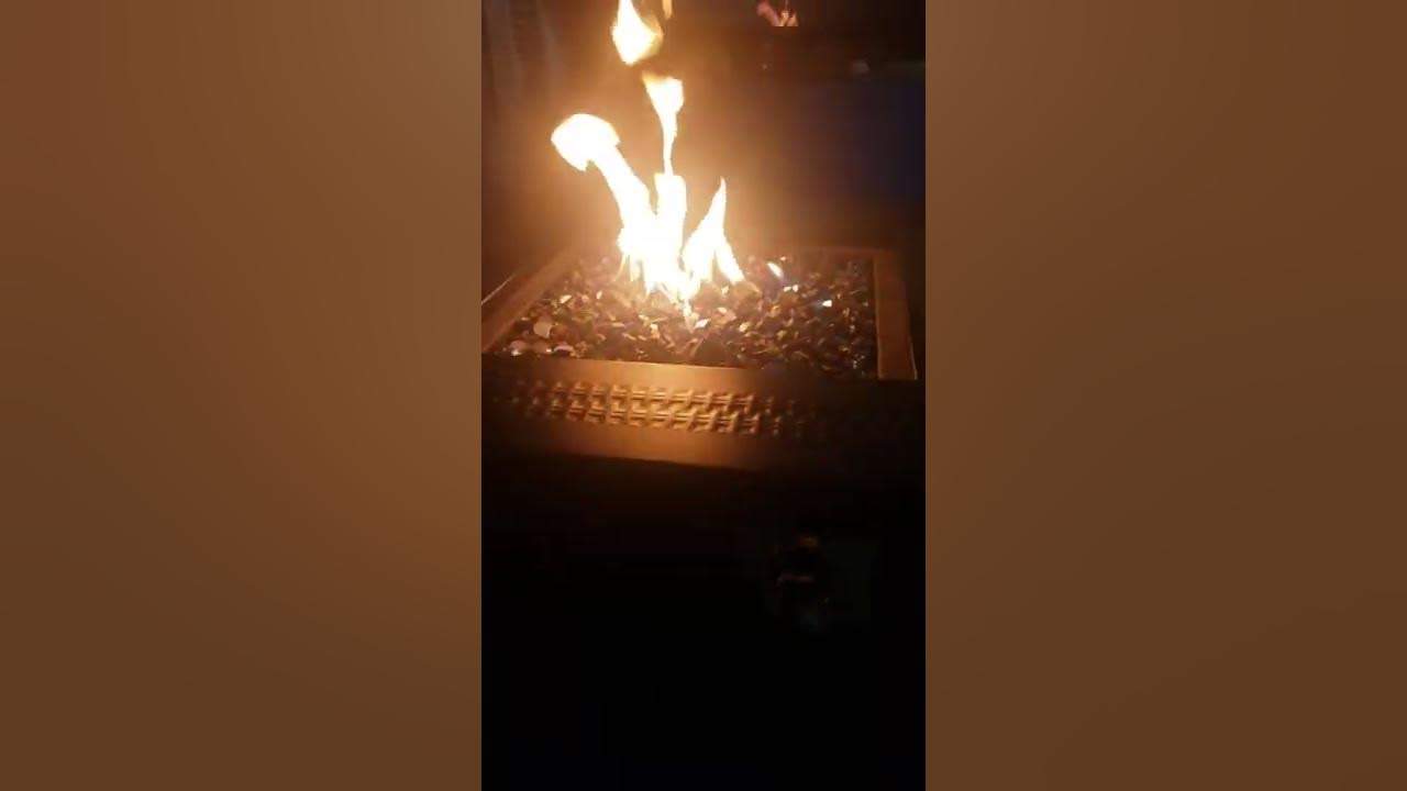 20211216 TACKlife gas fire pit thermocouple issue YouTube