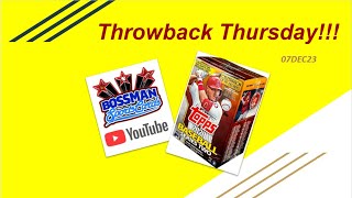 Throwback Thursday Checking Out A 2020 Topps Series 2 Blaster!