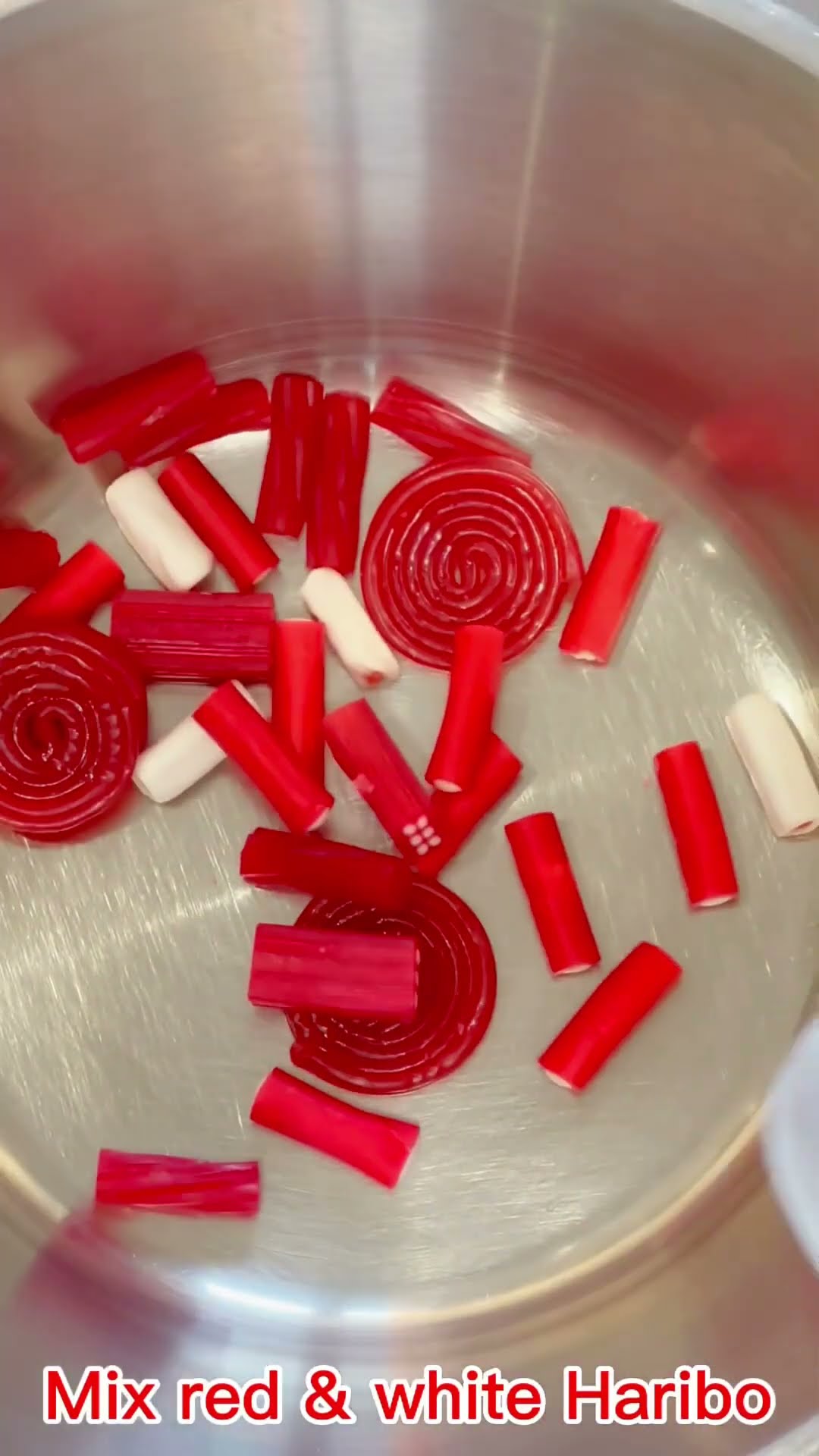 ?Le mix red \u0026 white ❤️ #candycrazy