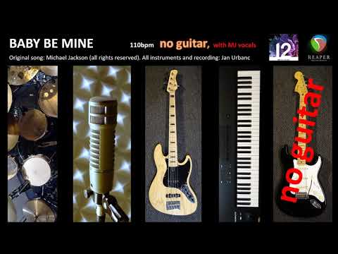 baby-be-mine-cover-with-mj-vocalsw,-no-guitar-(one),-guitarless-(one),-without-guitar,-minus-guitar