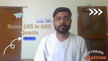 GRE Quantitative Reasoning | Score 165 in Quants in 30 days| Just in 5 Steps.