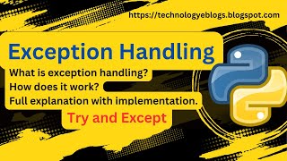 Exception Handling In Python Python Exception Handling Ak Deep Knowledge