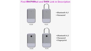 Review YEEUU K1 Smart Key Box Password / Fingerprint Bluetooth Support Tuya / Smartlife APP Aluminu