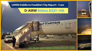 Airbus A321-100 from 1997 | LH983 - 4K Trip Report Dublin to Frankfurt | 5 AM Flight Airbus A321-100 from 1997 | LH983 - 4K Trip Report Dublin to Frankfurt | 5 AM Flight