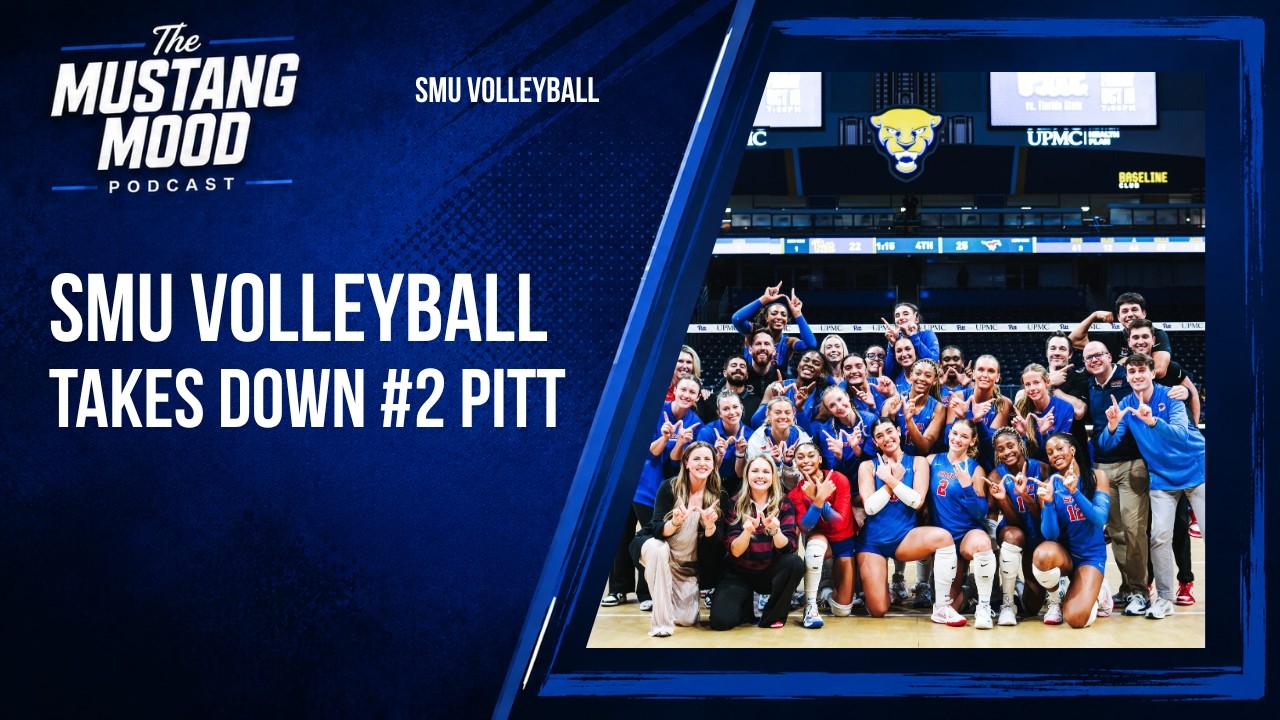 SMU Volleyball takes down No. 2 Pitt | Post Game Reaction