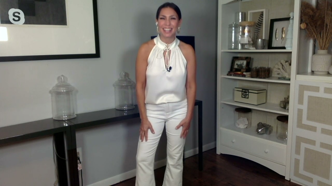 Haute Hippie Tribe Cropped Flare Denim Jeans on QVC